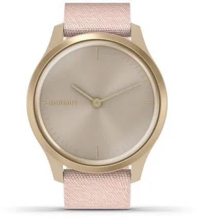 Chytré hodinky Garmin Vívomove 3 Style, LightGold Pink, dámske, hybridné hodinky, dotykový