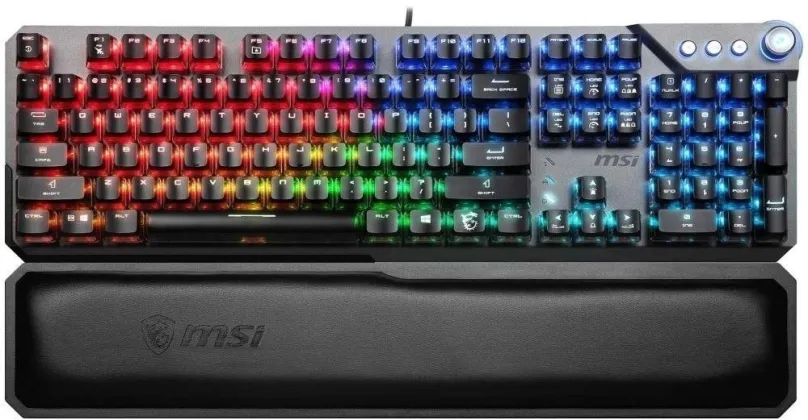 Herná klávesnica MSI Vigor GK71 Sonic Blue - US