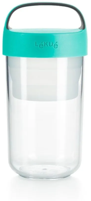 Olovrantový box Lékué Jar To Go 600 ml | tyrkysový