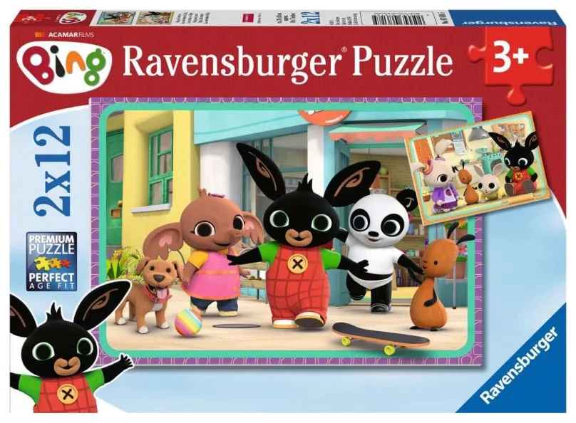 RAVENSBURGER Puzzle Bing 2x12 dielikov