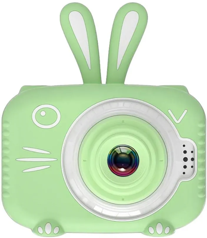 Detský fotoaparát MG C15 Bunny detský fotoaparát, zelený