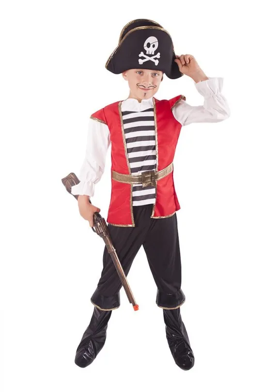Kostým Kostým Pirát s klobúkom veľ. M