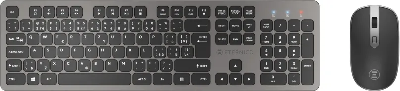 Set klávesnice a myši Eternico Wireless set KS4003 Slim SK / SK