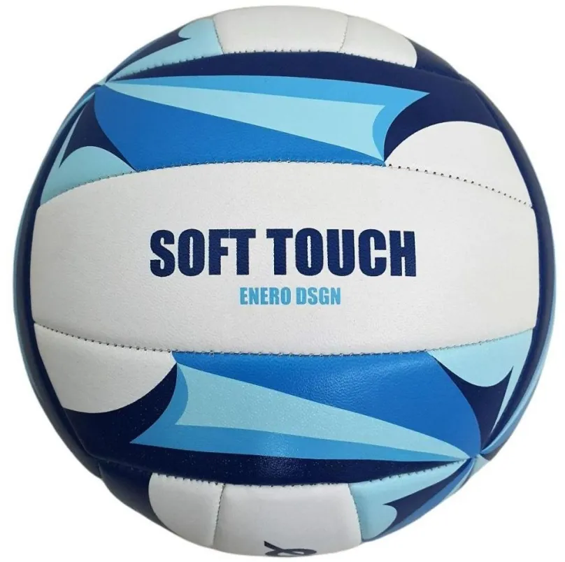 Volejbalová lopta Enero Soft touch veľ. 5, modrá - biela