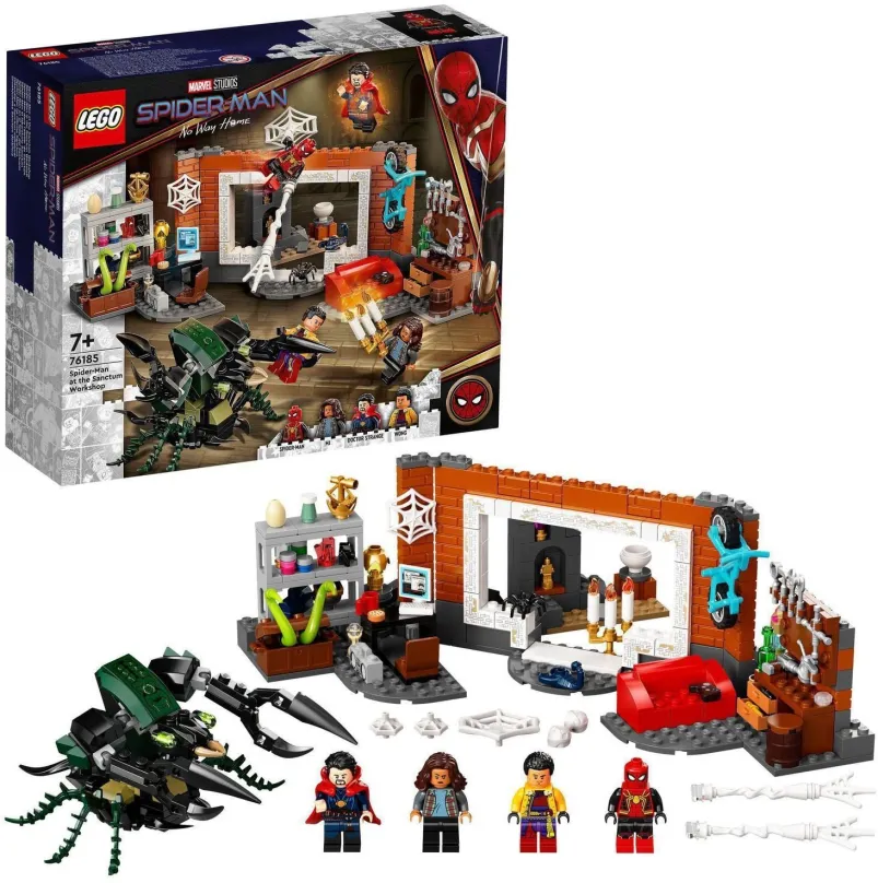 LEGO stavebnica LEGO® Marvel Spider-Man 76185 Spider-Man v dielni Sanctum