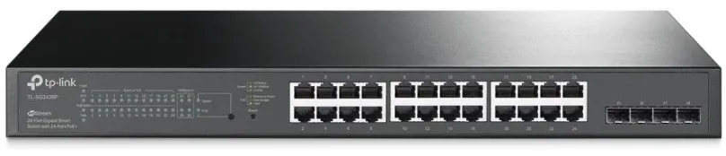 Switch TP-Link TL-SG2428P, Omada SDN, do čajky, 24x RJ-45, 4x SFP, cloud platforma, DHCP s