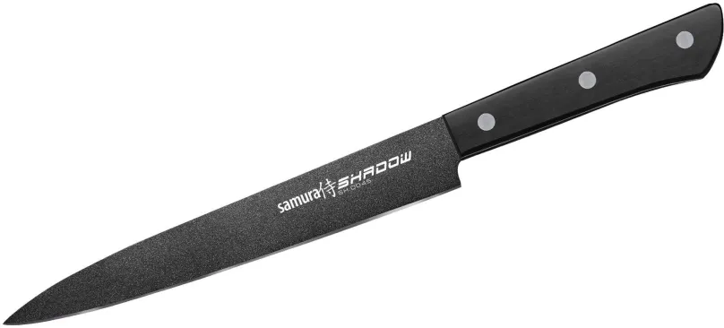 Kuchynský nôž Samura SHADOW Plátkovací nôž 19,6 cm