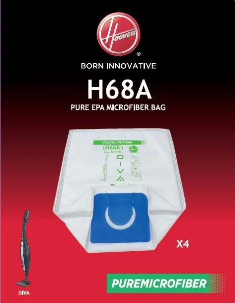 Vrecká do vysávača Hoover H68A-Micro Bag Diva A+