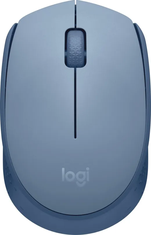 Myš Logitech Wireless Mouse M171 modro-šedá, bezdrôtová, optická, symetrická, pripojenie s