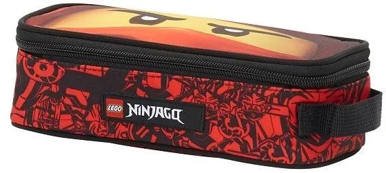 Púzdro do školy LEGO Ninjago Red - púzdro hranaté