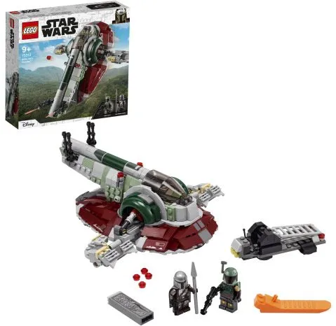LEGO stavebnica LEGO® Star Wars™ 75312 Boba Fett a jeho kozmická loď