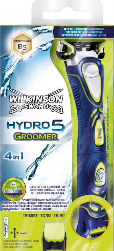 Holiaci strojček WILKINSON Hydro 5 Groomer + hlavica 1 ks