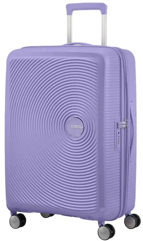 Cestovný kufor American Tourister Soundbox SPINNER 67/24 EXP TSA Lavender