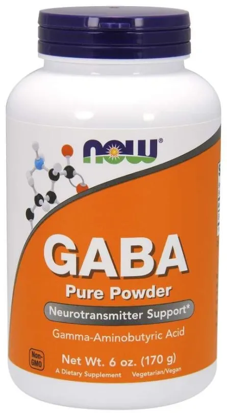 Aminokyseliny NOW GABA (kyselina gama-aminomaslová)