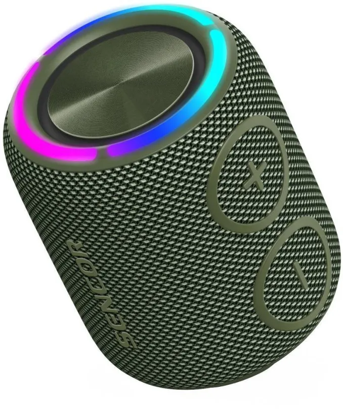 Bluetooth reproduktor Sencor SIRIUS 2 MINI OLIVE, aktívny, s výkonom 16W, frekvenčný rozsa