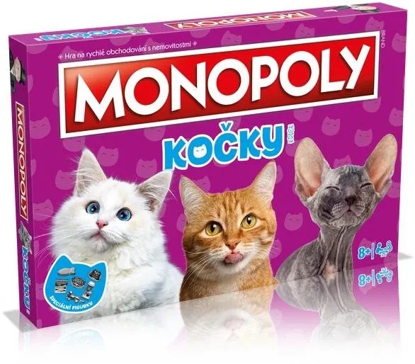 Dosková hra Monopoly Cats