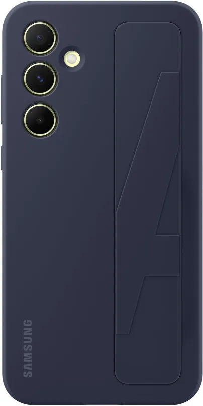 Kryt na mobil Samsung Galaxy A55 Zadný kryt s pútkom Blue Black