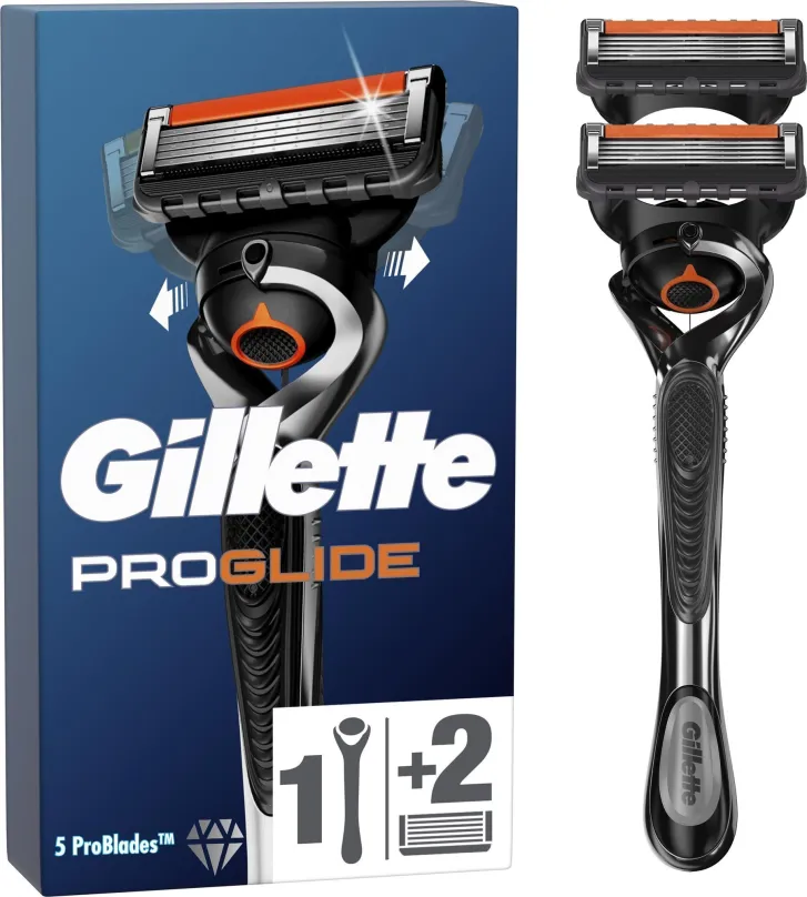 Holiaci strojček GILLETTE Fusion5 ProGlide + hlavica 2 ks
