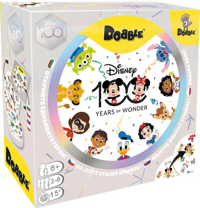 Kartová hra Dobble Disney 100. výročie