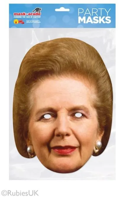 Karnevalová maska Maska celebrít - Margaret Thatcher