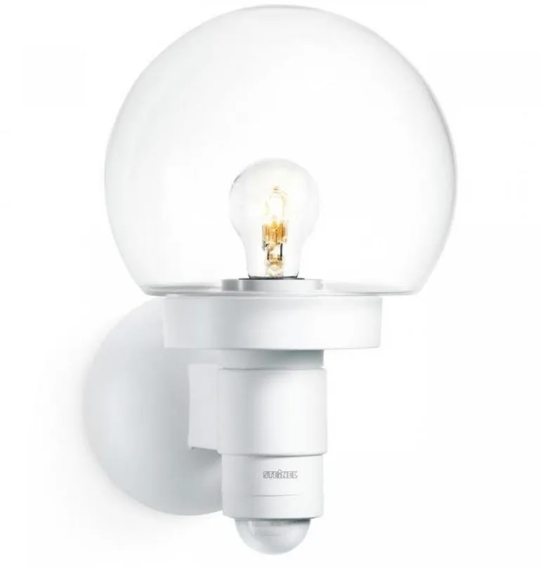 Nástenná lampa SteiNel 657413 - Vonkajšie senzorové nástenné svietidlo L 115 S 1xE27/60W/230V IP44