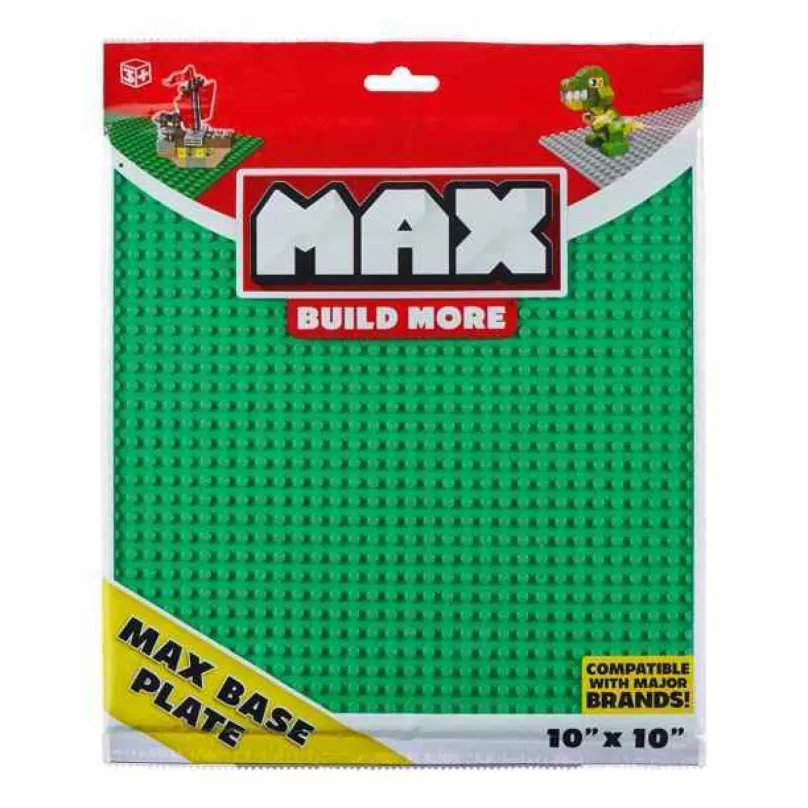 Zúru Max Build More: Podložka na stavanie 25 x 25 cm zelená