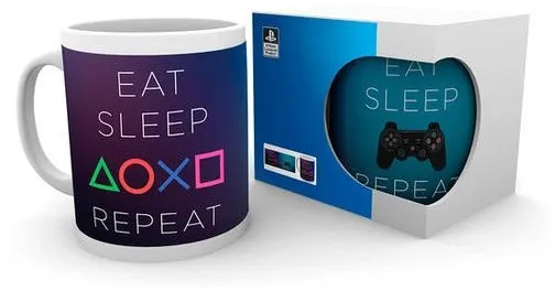 Hrnček PlayStation - Eat Sleep Play Repeat - hrnček