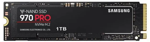 SSD disk Samsung 970 PRO 1TB, M.2 (PCIe 3.0 4x NVMe), MLC (Multi-Level Cell), rýchlosť čít