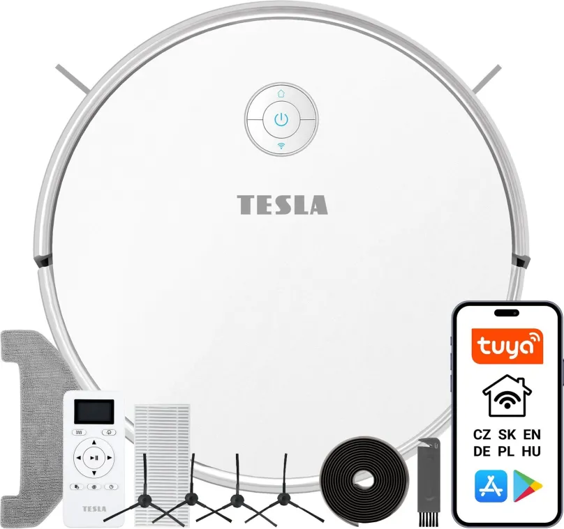 Robotický vysávač TESLA RoboStar iQ400 (biela farba)