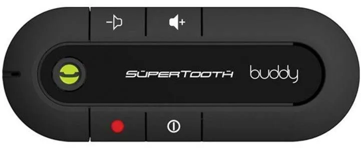 HandsFree SuperTooth BUDDY, do auta, Bluetooth 2.1, doba hovoru až 20 hodín, potlačenie ok