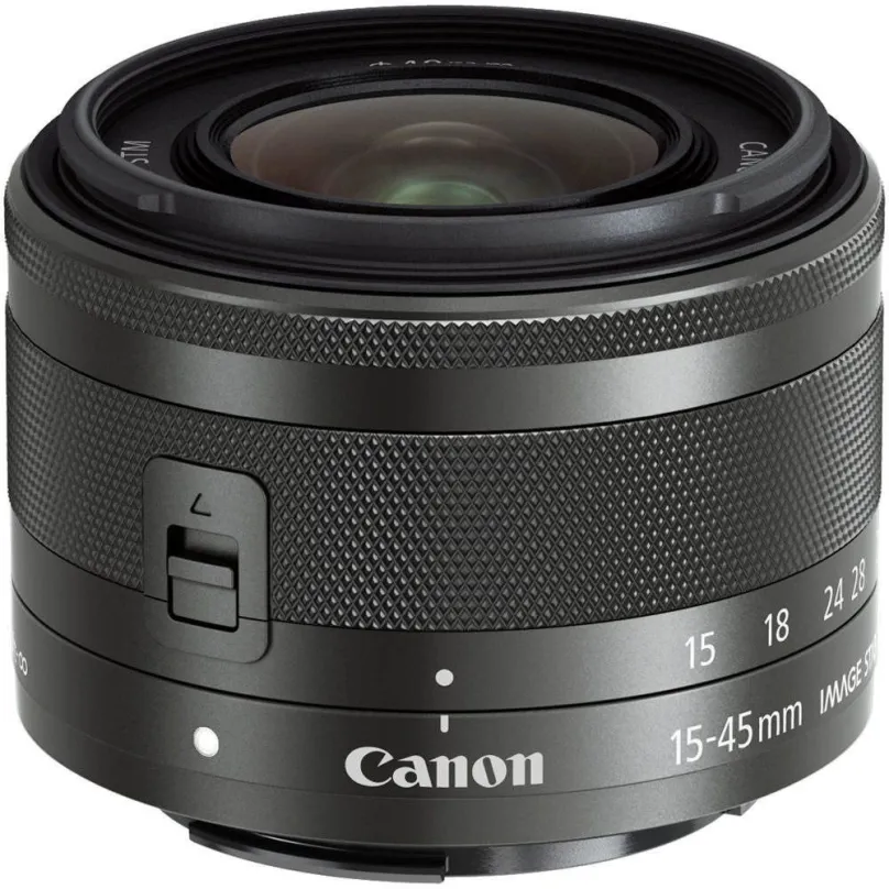 Objektív Canon EF-M 15-45mm f / 3.5 - 6.3 IS STM Graphite