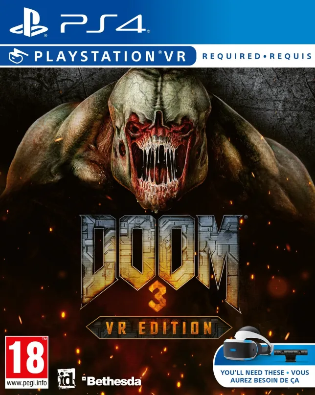 Hra na konzole DOOM 3: VR Edition - PS4