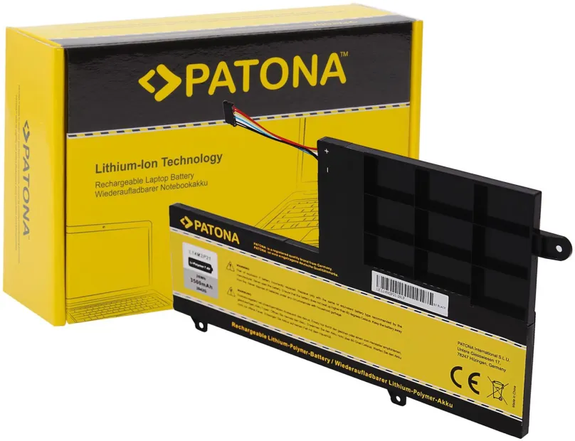Batéria do notebooku PATONA pre ntb LENOVO Ideapad 300S/500S 3500mAh Li-Pol 7,4 V, L14M2P21