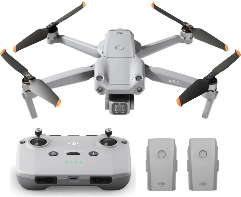 Dron DJI Air 2S Fly More Combo + DJI RC Pro, s kamerou - rozlíšenie videa 5,4K (5472 x 307