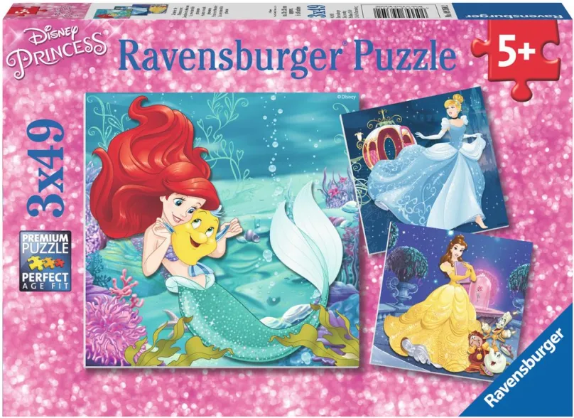 Puzzle Ravensburger 93502 Disney Dobrodružstvo Princezné