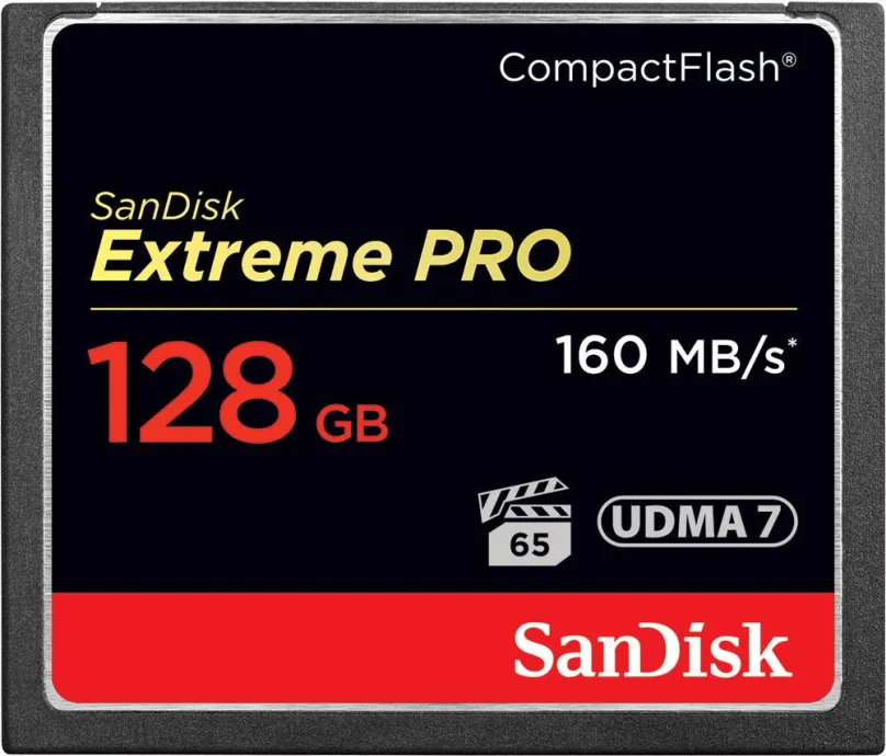 Pamäťová karta SanDisk Compact Flash 128GB 1000x Extreme Pro