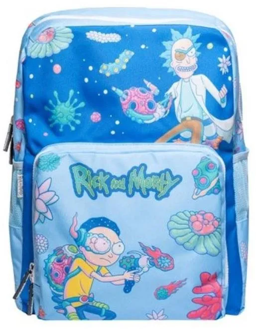 Ruksak Rick And Morty - Virus Attack - ruksak, , rozmery: 40 × 37 × 12 cm, unisex preveden