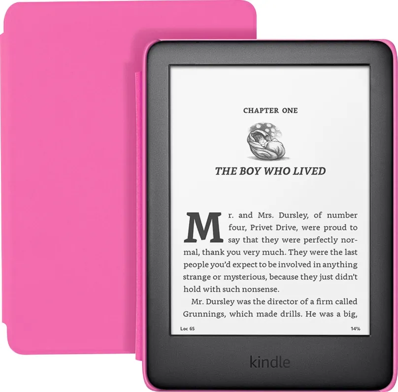 Elektronická čítačka kníh Amazon New Kindle 2020 s ružovým krytom