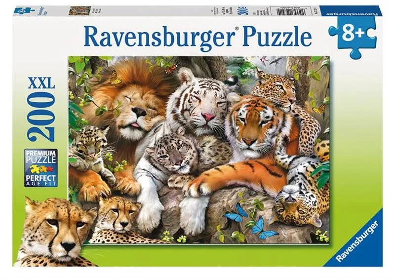 Puzzle Ravensburger 127214 Veľké mačky
