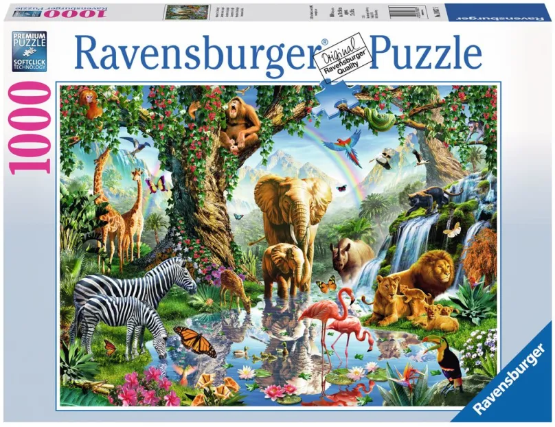 Puzzle Ravensburger 198375 Dobrodružstvo v džungli