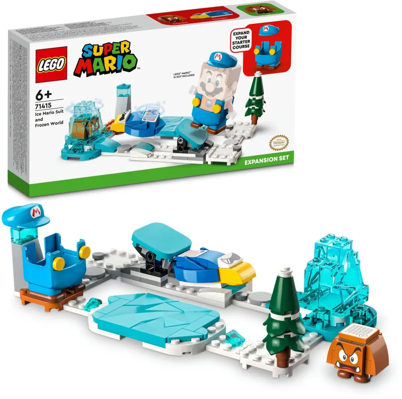 LEGO stavebnica LEGO® Super Mario™ 71415 Ľadový Mario a zmrznutý svet – rozširujúci set