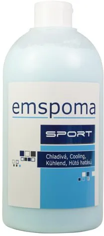 Emulzia Emspoma Sport Chladivá masážna emulzia 500 ml + 50 ml gratis