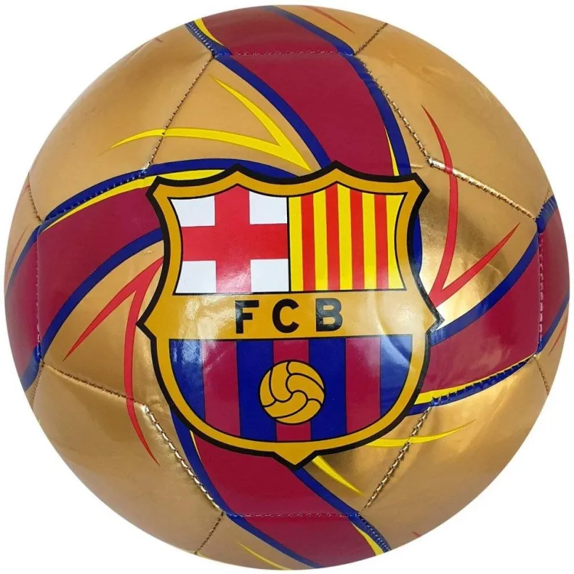 Futbalová lopta VIC FC Barcelona veľ. 5, Star Gold
