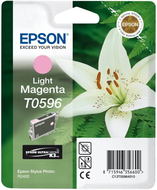 Cartridge Epson T0596 svetlá purpurová