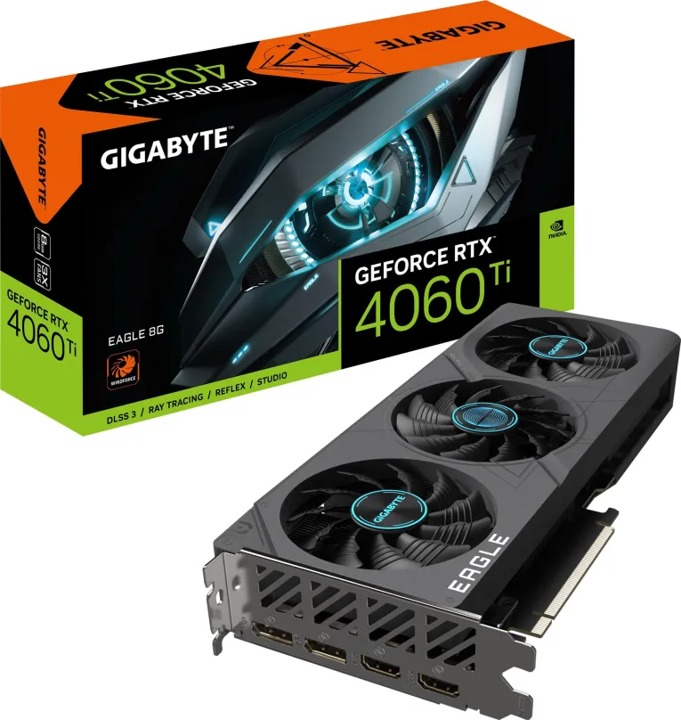 Grafická karta GIGABYTE GeForce RTX 4060 Ti EAGLE 8G