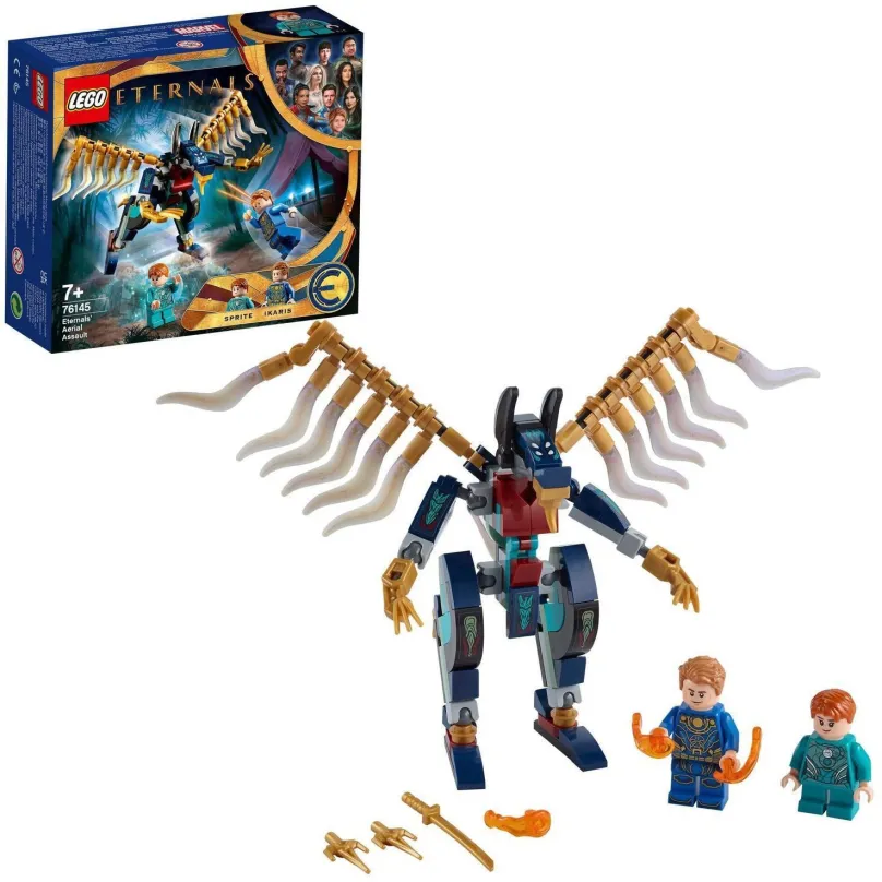 LEGO stavebnica LEGO® Marvel 76145 Letecký útok Eternalov