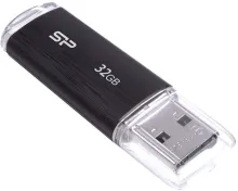 Flash disk Silicon Power Ultima U02 Black 32 GB, 32 GB - USB 2.0, konektor USB-A, rýchlosť