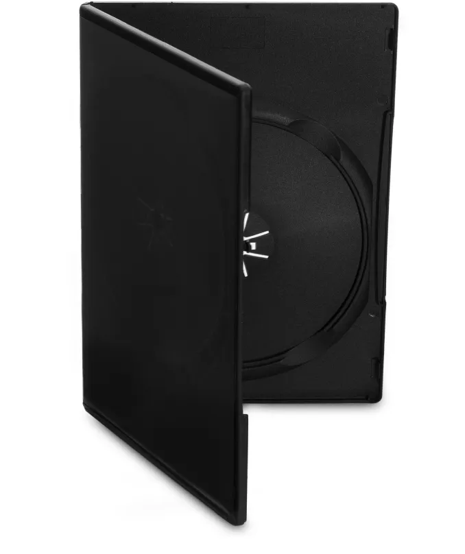 Obal na CD / DVD Cover IT Krabička na 2ks - čierna, slim, 9mm, 10ks / bal