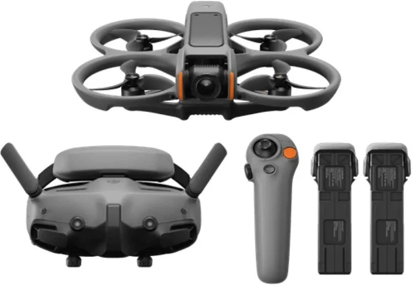Dron DJI Avata 2 Fly More Combo (Three Batteries), s kamerou - 4K rozlíšenie videa, maximá