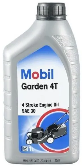 Motorový olej Mobil Garden 4 T 1 L, SAE 30, CZ distribúcia, objem 1l
